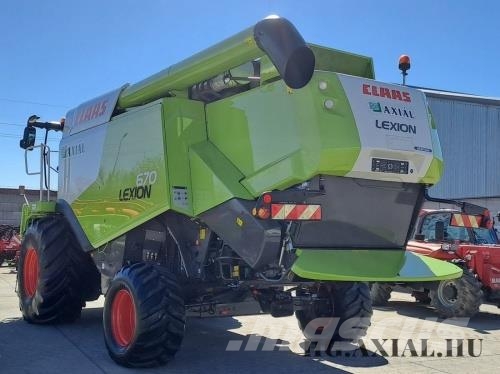 CLAAS Lexion 670 Montana Kombajni