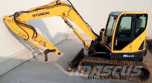 Hyundai Robex 80CR-9A Excavadoras sobre orugas