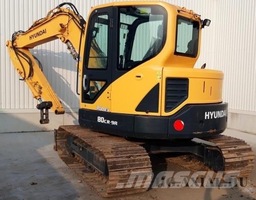 Hyundai Robex 80CR-9A Excavadoras sobre orugas