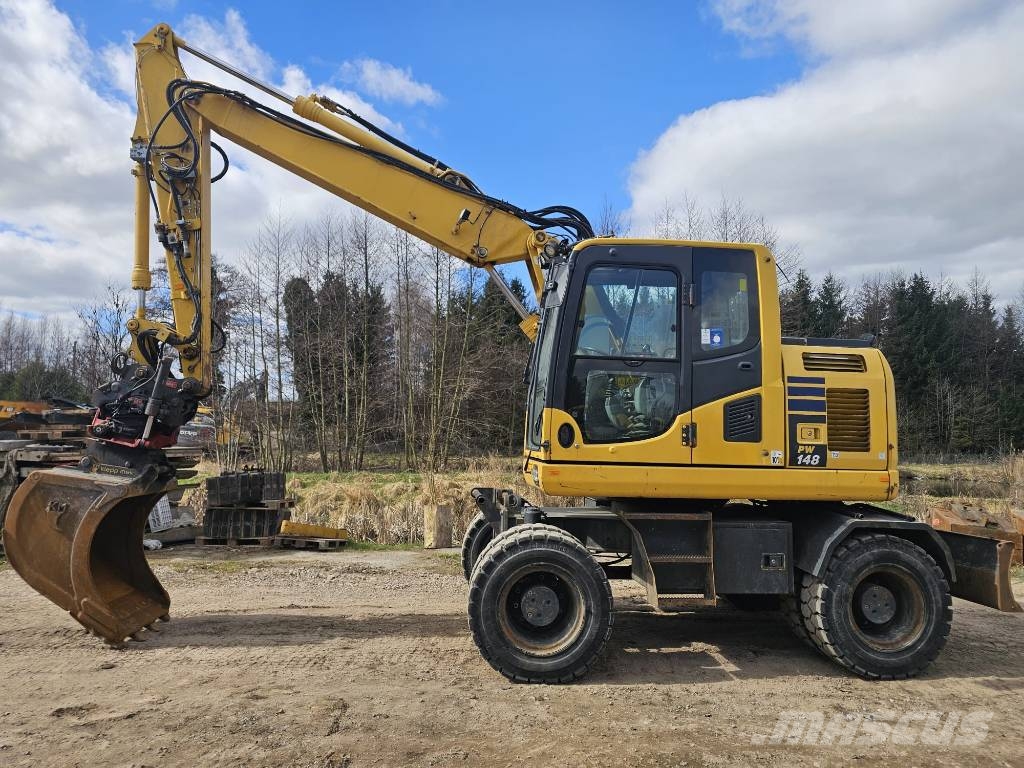 Komatsu PW 148-10 Εκσκαφείς με τροχούς - λάστιχα