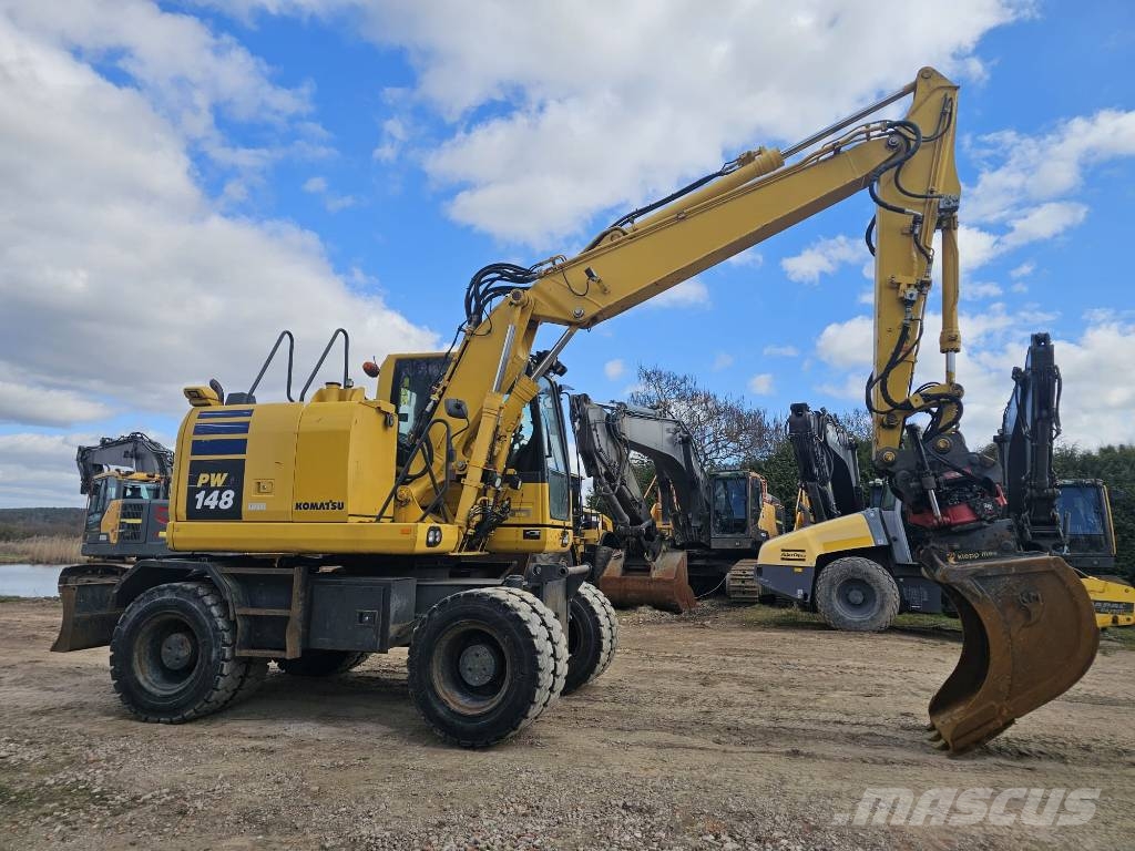 Komatsu PW 148-10 Εκσκαφείς με τροχούς - λάστιχα
