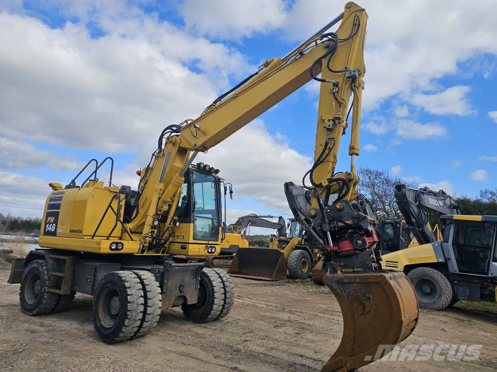 Komatsu PW 148-10 Εκσκαφείς με τροχούς - λάστιχα