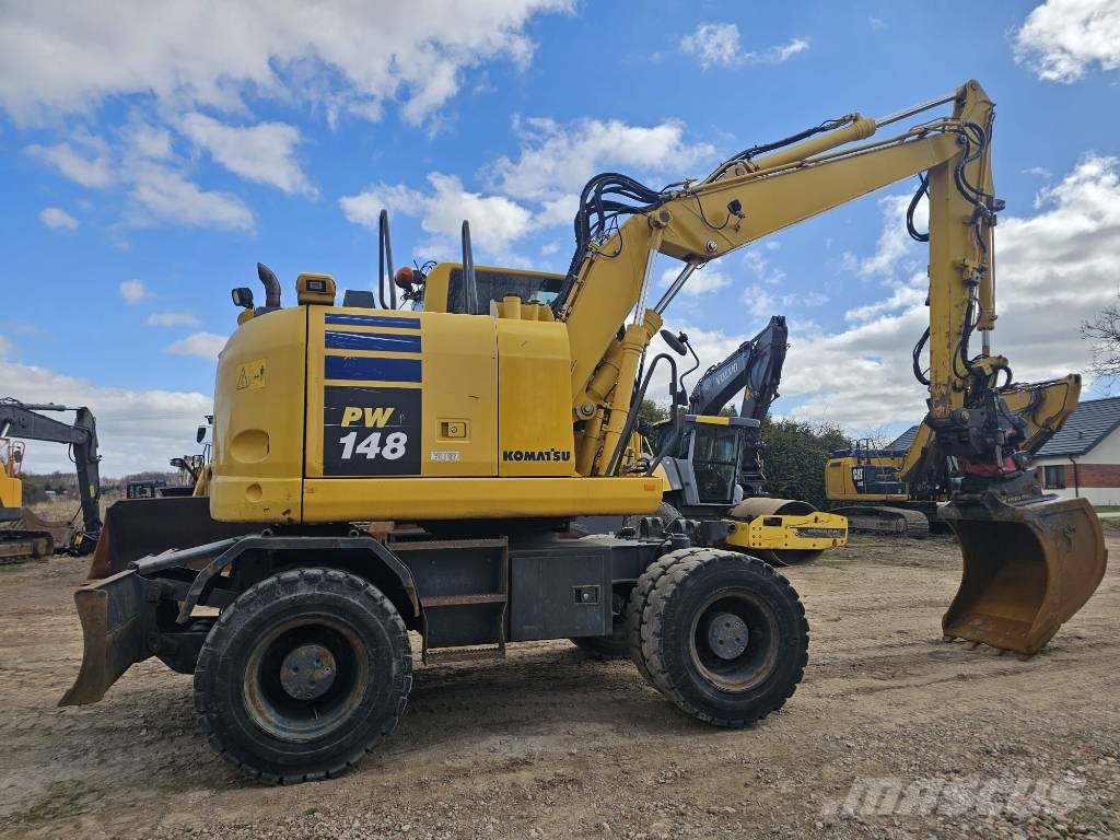 Komatsu PW 148-10 Εκσκαφείς με τροχούς - λάστιχα