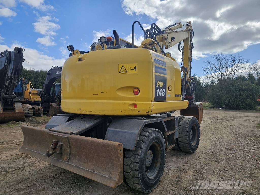 Komatsu PW 148-10 Εκσκαφείς με τροχούς - λάστιχα