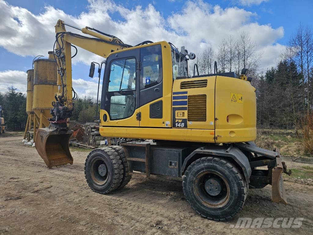 Komatsu PW 148-10 Εκσκαφείς με τροχούς - λάστιχα