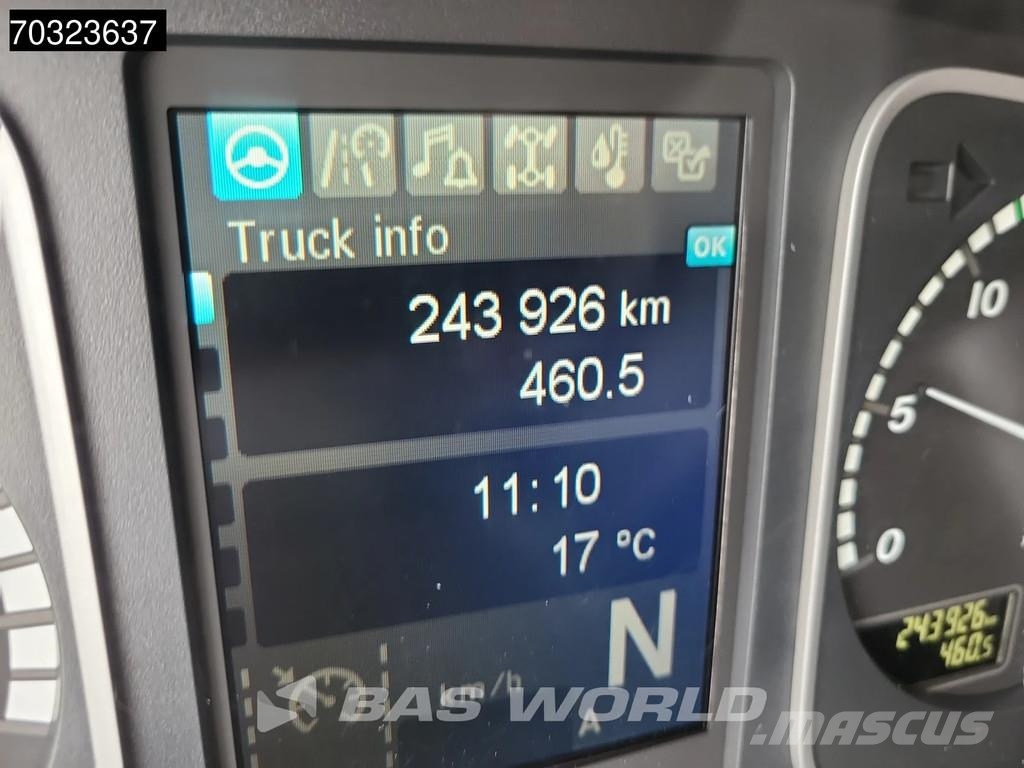 Mercedes-Benz Atego 1524 4X2 15tonner curtainsides Automatic Cru Kapellbil