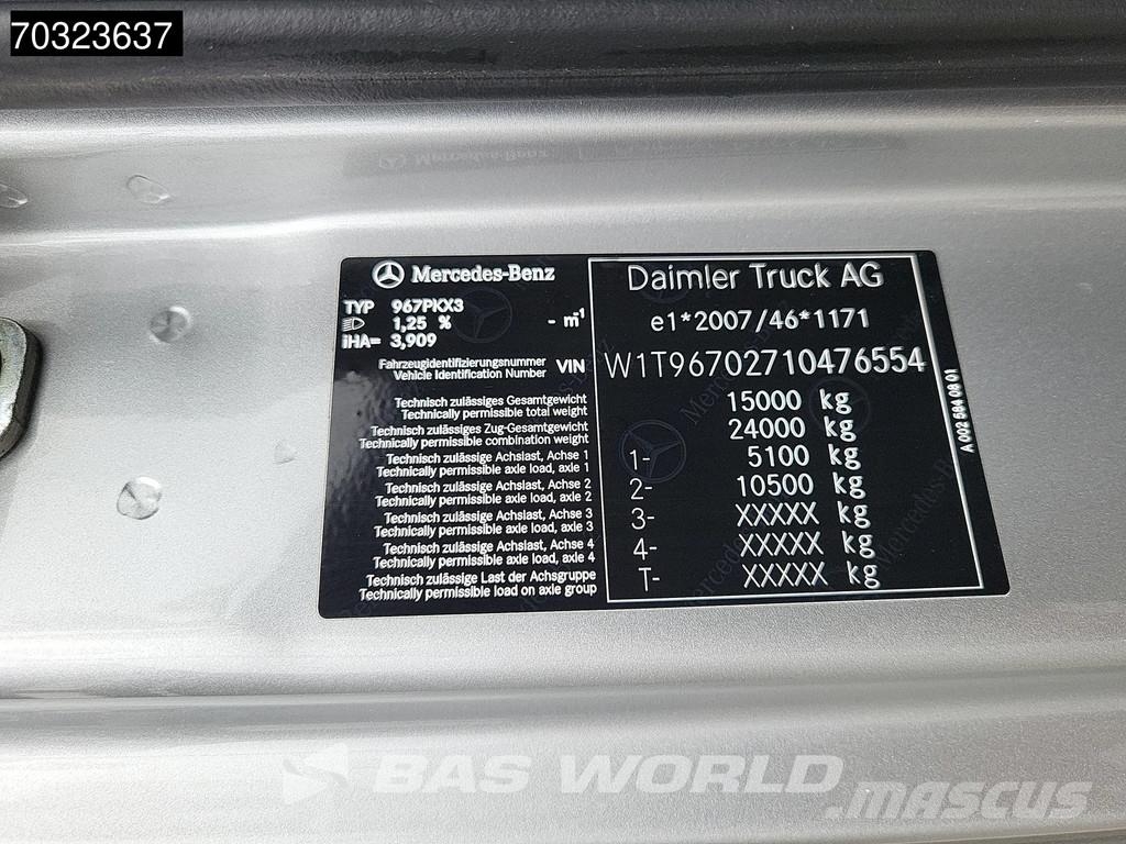 Mercedes-Benz Atego 1524 4X2 15tonner curtainsides Automatic Cru Kapellbil