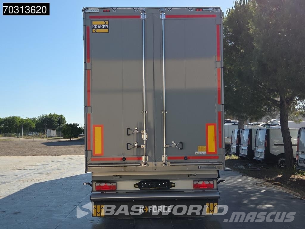 Kraker CF-Z Track 10mm 92m3 Mando Ejes BPW Eje elevable Poluprikolice sa pokretnim podom