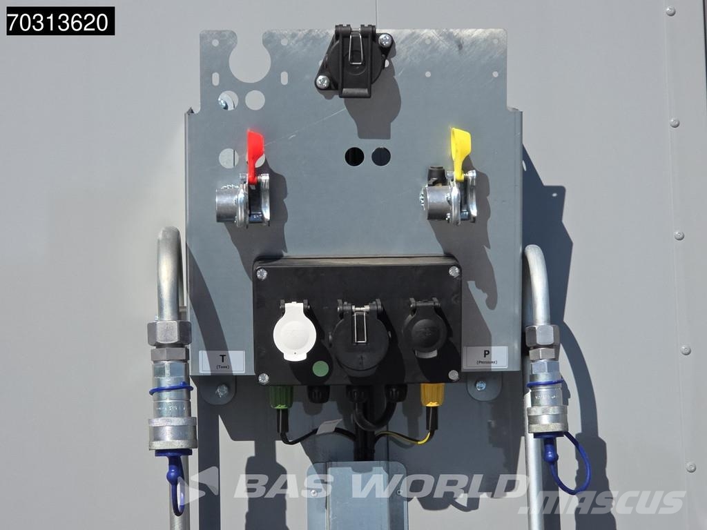 Kraker CF-Z Track 10mm 92m3 Mando Ejes BPW Eje elevable Poluprikolice sa pokretnim podom