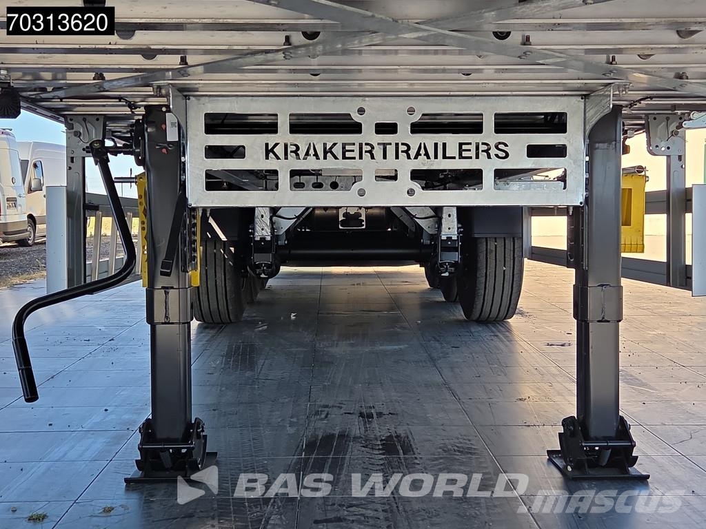 Kraker CF-Z Track 10mm 92m3 Mando Ejes BPW Eje elevable Poluprikolice sa pokretnim podom