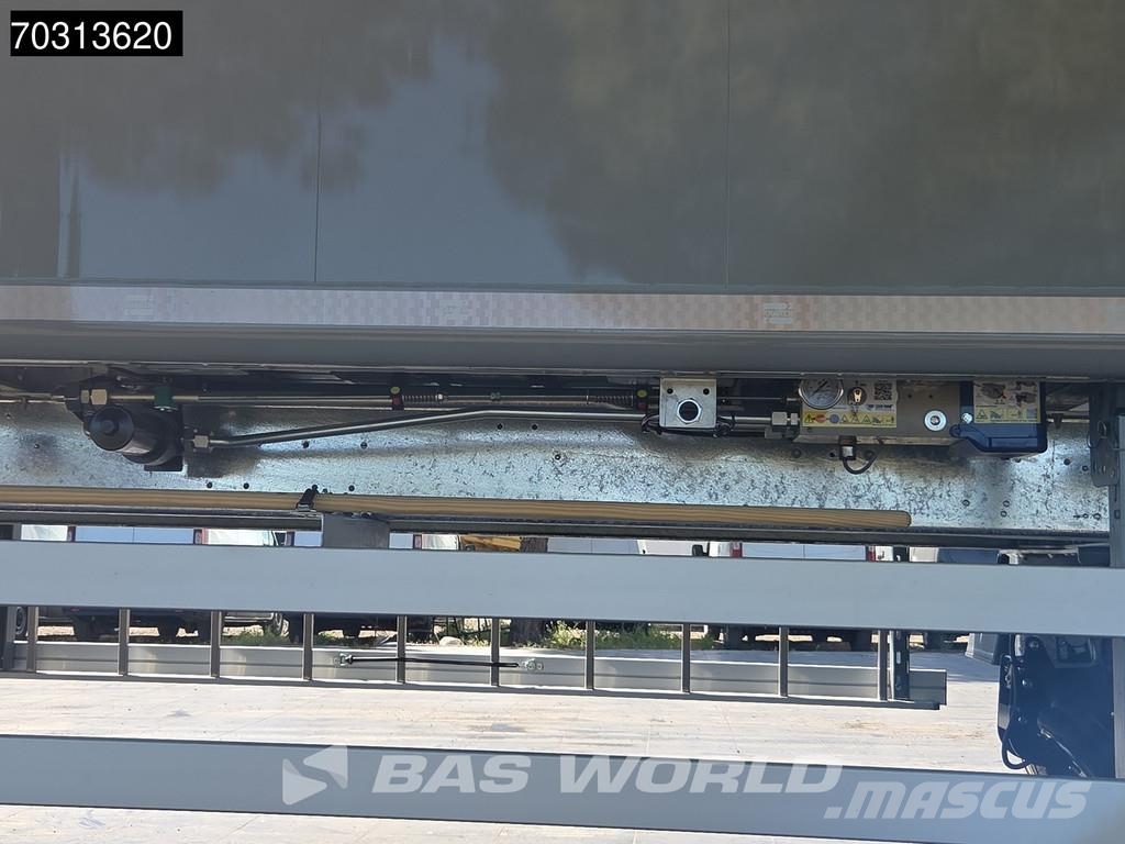 Kraker CF-Z Track 10mm 92m3 Mando Ejes BPW Eje elevable Poluprikolice sa pokretnim podom