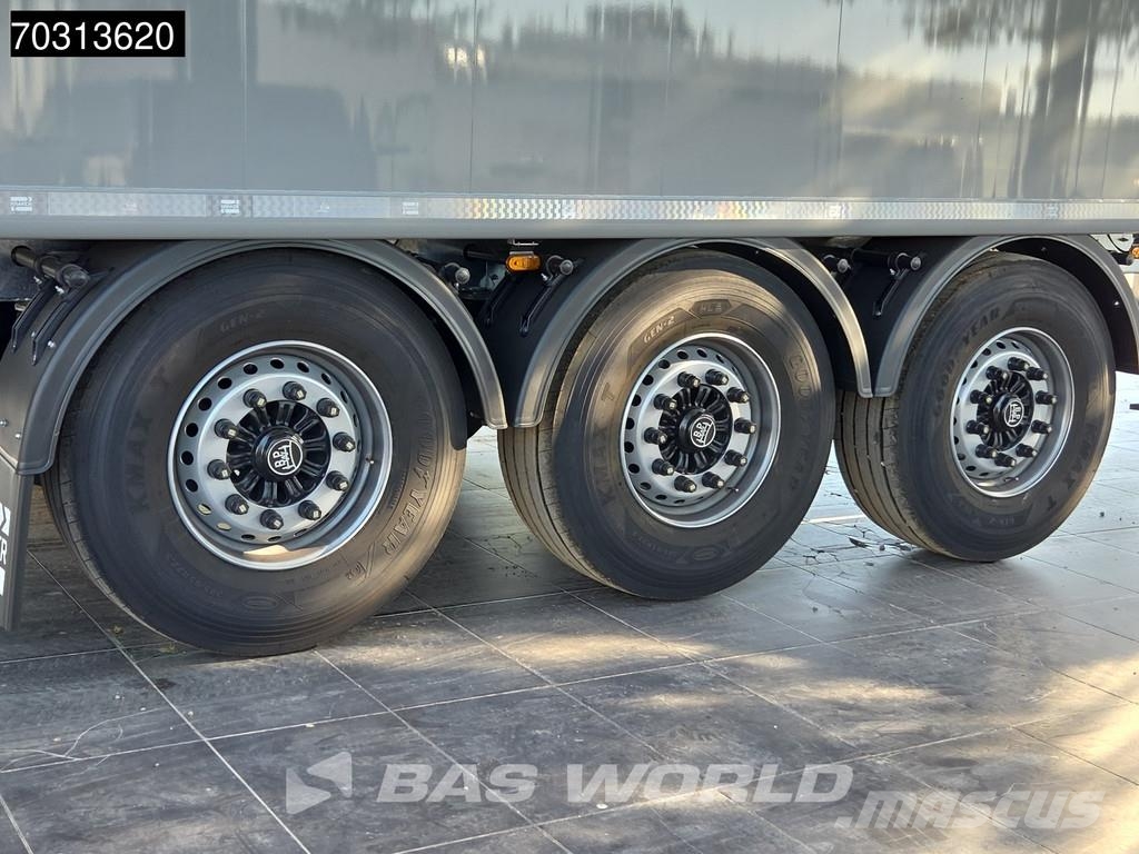 Kraker CF-Z Track 10mm 92m3 Mando Ejes BPW Eje elevable Poluprikolice sa pokretnim podom