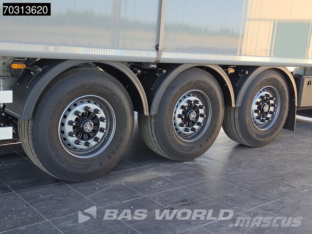 Kraker CF-Z Track 10mm 92m3 Mando Ejes BPW Eje elevable Poluprikolice sa pokretnim podom