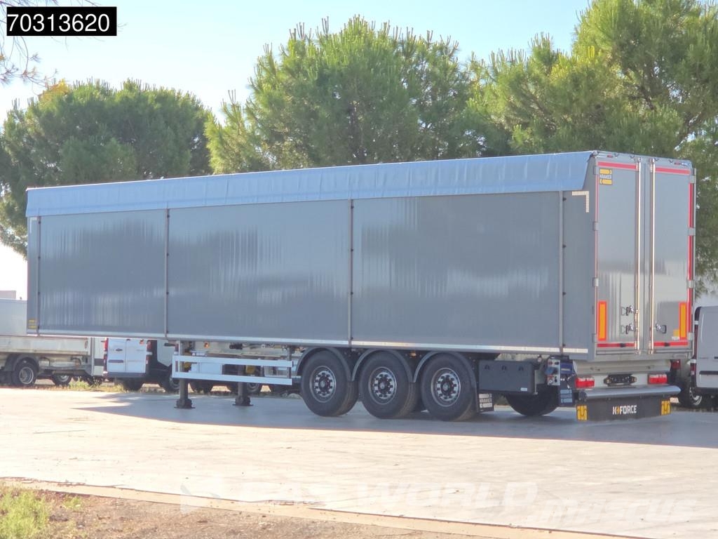 Kraker CF-Z Track 10mm 92m3 Mando Ejes BPW Eje elevable Poluprikolice sa pokretnim podom