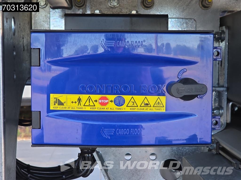 Kraker CF-Z Track 10mm 92m3 Mando Ejes BPW Eje elevable Poluprikolice sa pokretnim podom