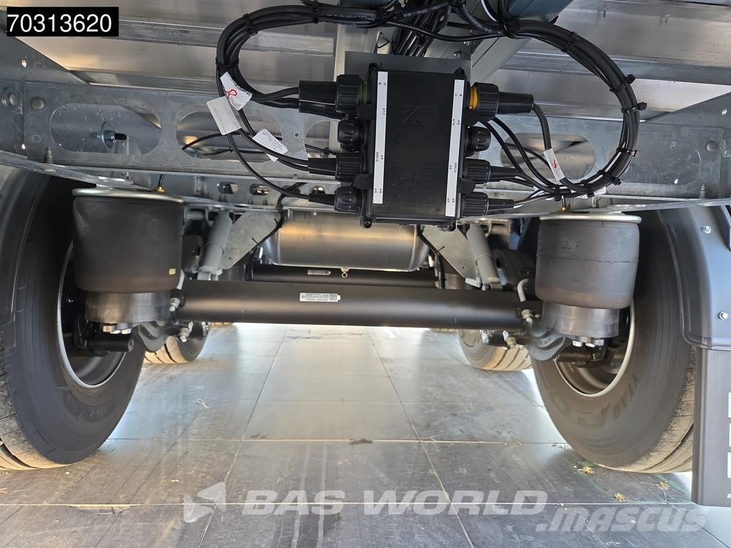 Kraker CF-Z Track 10mm 92m3 Mando Ejes BPW Eje elevable Poluprikolice sa pokretnim podom