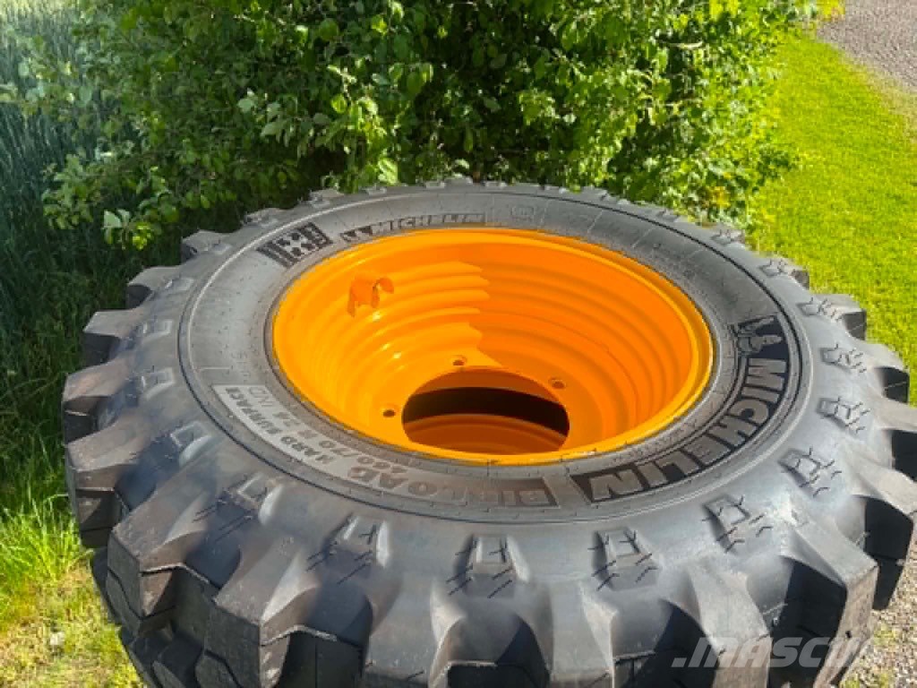 JCB Komplette Hjul 460/70-24 Dekk, hjul og felger