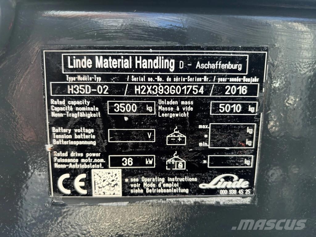 Linde H35 Diesel Heftruck Diesel forklifts