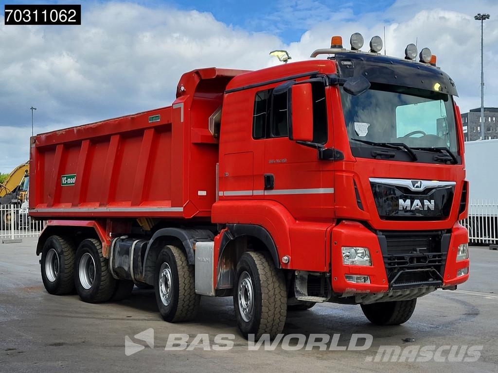 MAN TGS 41.510 TGS 8X4 17m3 tipper Full Steel Hub redu 自卸式货车
