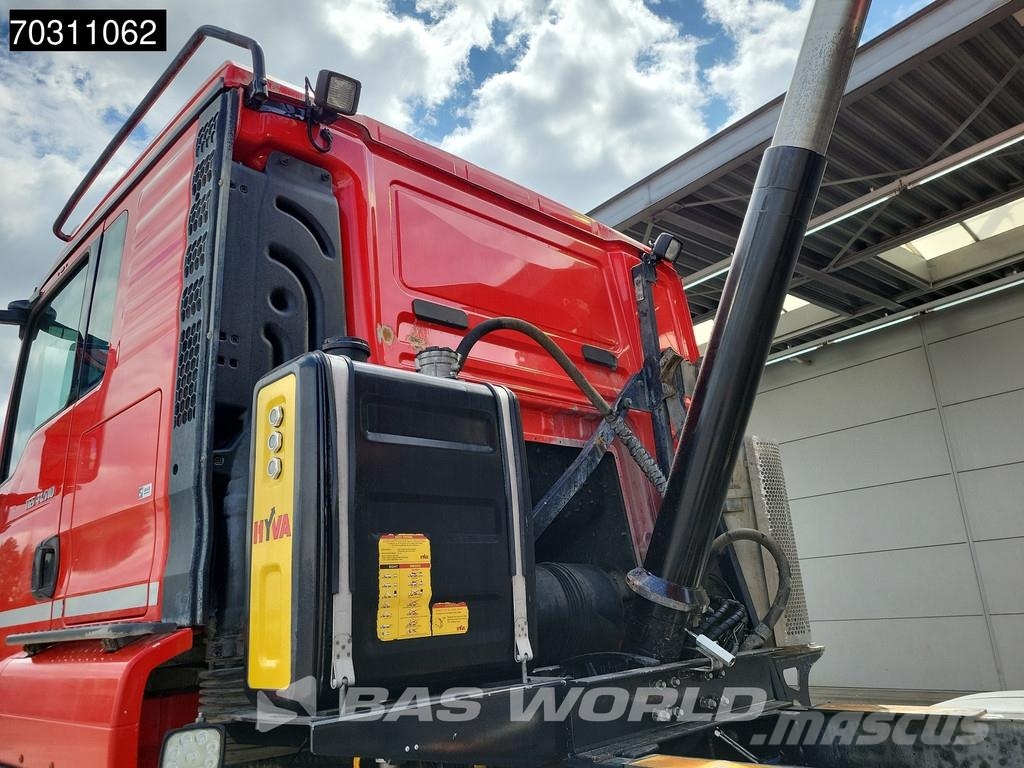 MAN TGS 41.510 TGS 8X4 17m3 tipper Full Steel Hub redu Самоскиди