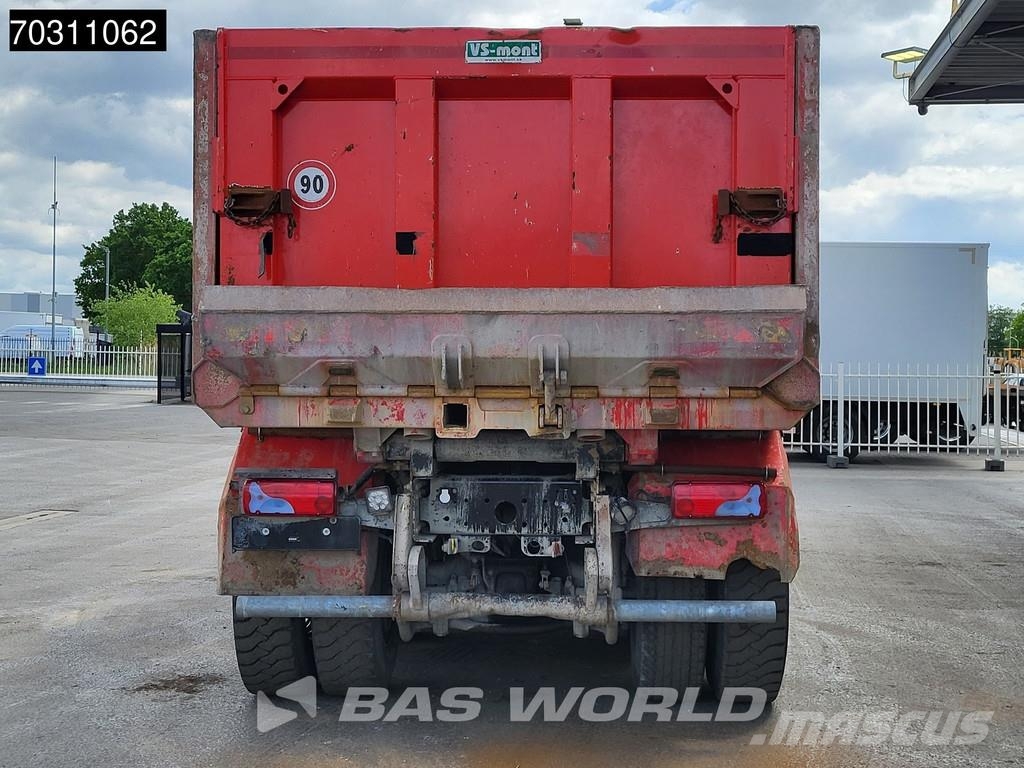 MAN TGS 41.510 TGS 8X4 17m3 tipper Full Steel Hub redu Самоскиди