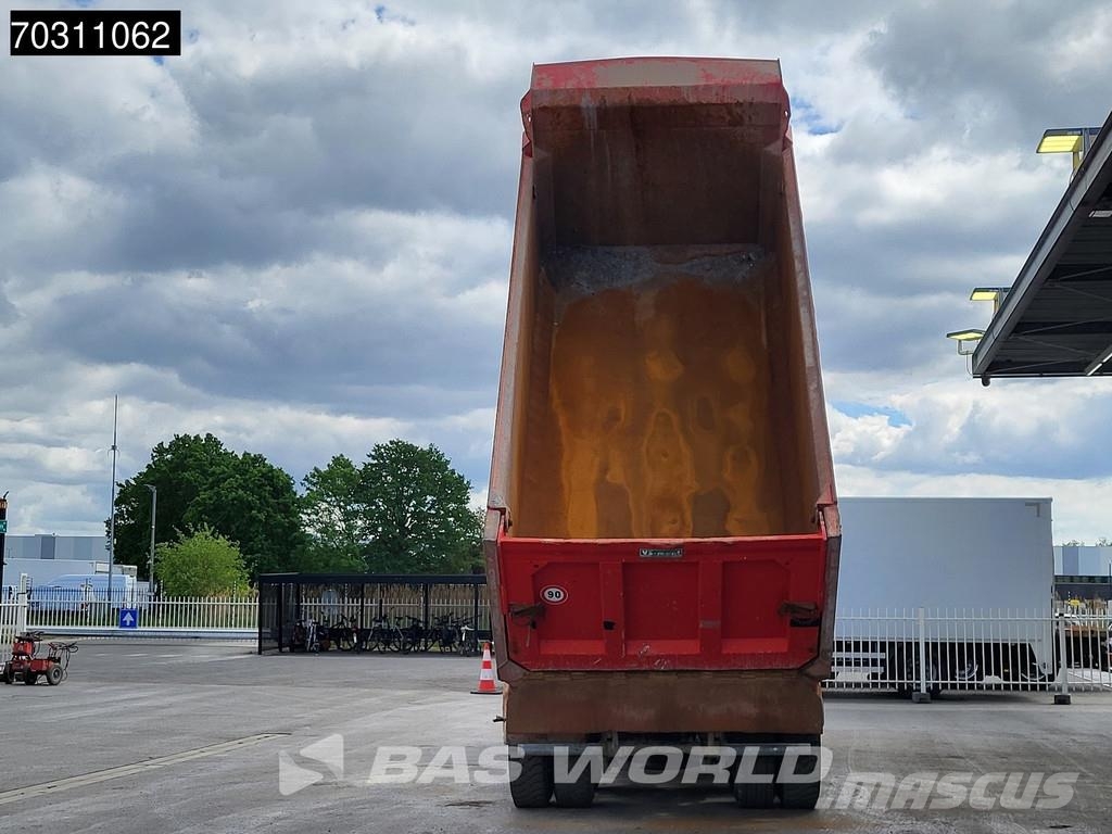 MAN TGS 41.510 TGS 8X4 17m3 tipper Full Steel Hub redu Самоскиди