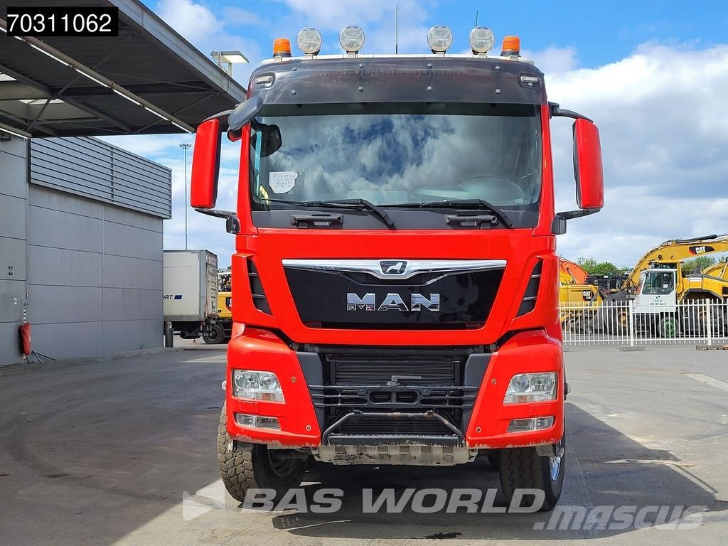 MAN TGS 41.510 TGS 8X4 17m3 tipper Full Steel Hub redu Самоскиди