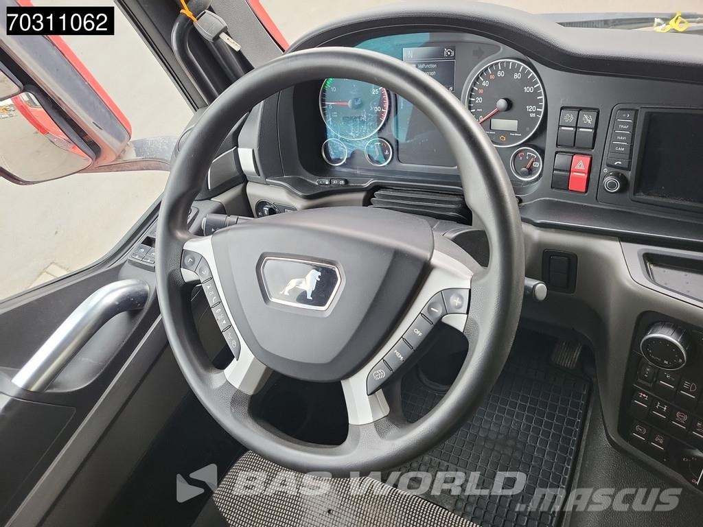 MAN TGS 41.510 TGS 8X4 17m3 tipper Full Steel Hub redu Самоскиди