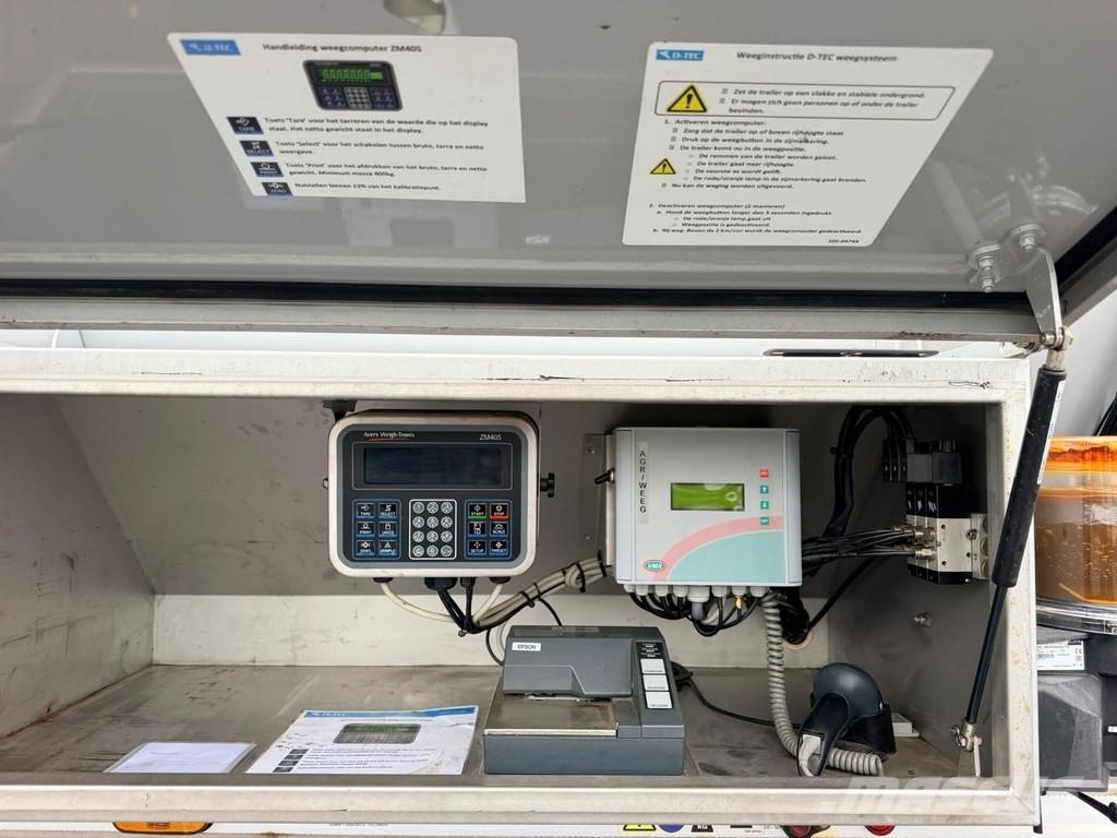 D-tec FV2006 36m3, lift as, alcoa, weeg systeem, bemonst Citas piekabes