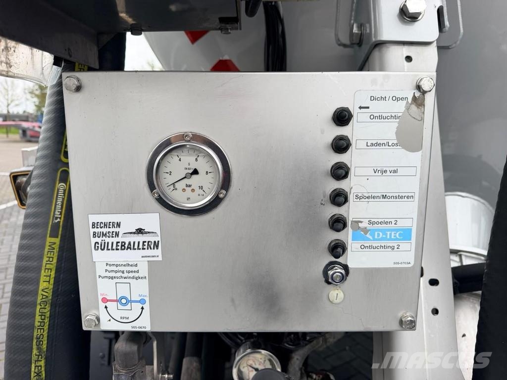 D-tec FV2006 36m3, lift as, alcoa, weeg systeem, bemonst Citas piekabes