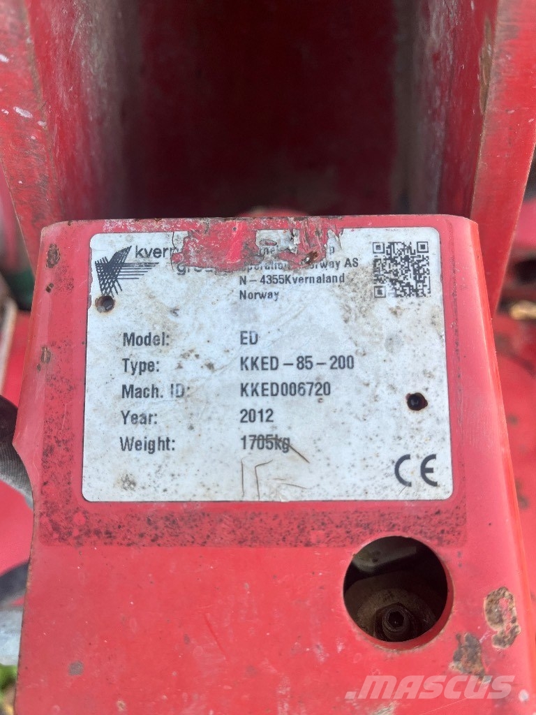 Kverneland ED85 Vendeploger