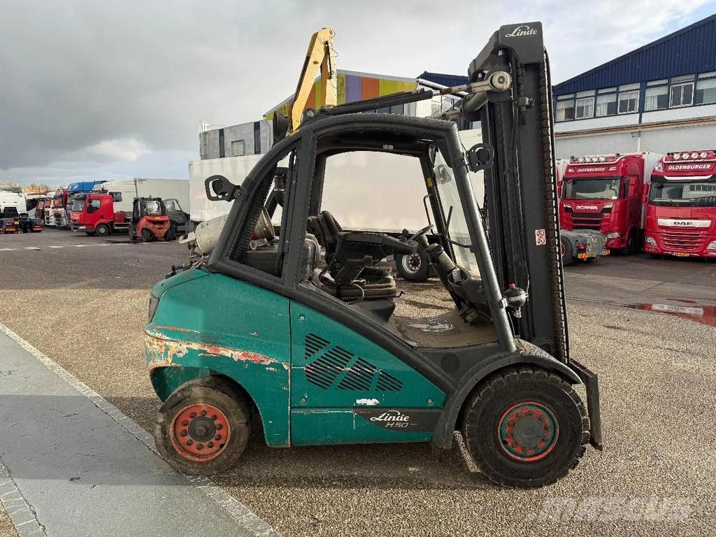 Linde H50 /5000 CE 天然气叉车