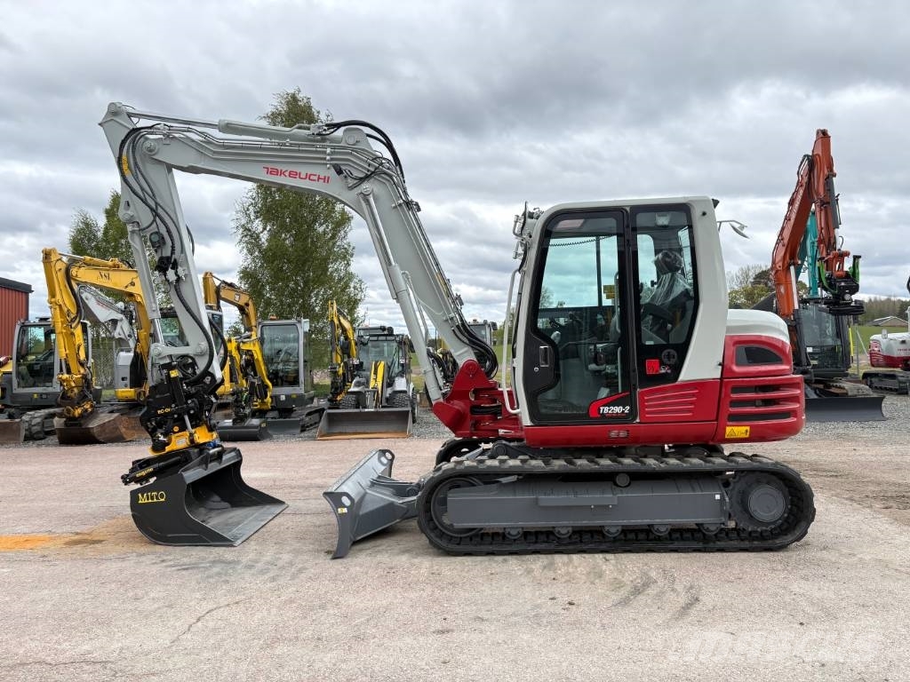 Takeuchi TB290 Midi excavators 7t - 12t