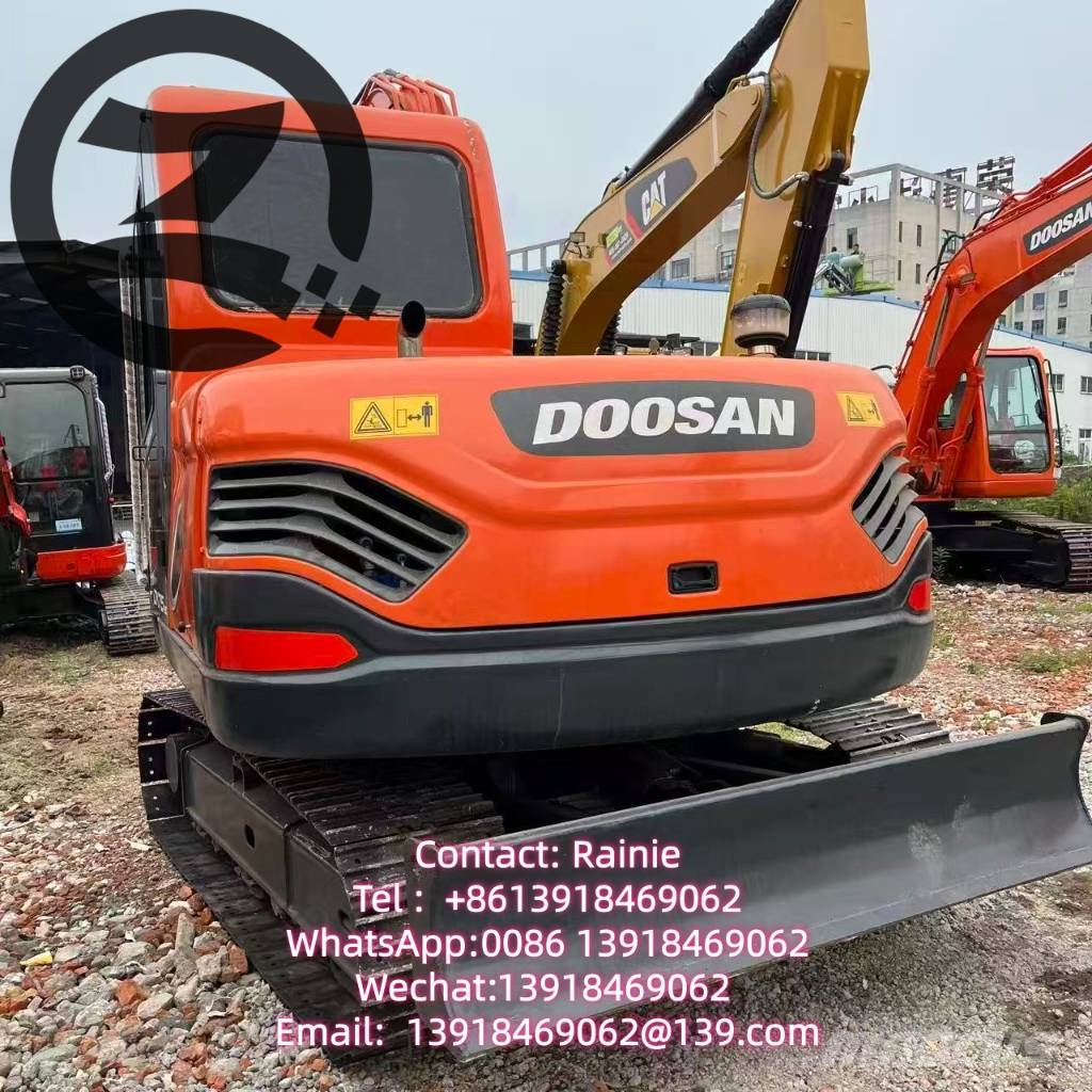 Doosan DX 75 Pásové rýpadlá