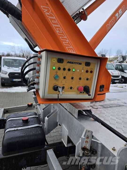 Multitel MX 250 Teherautóra szerelt emelők és állványok