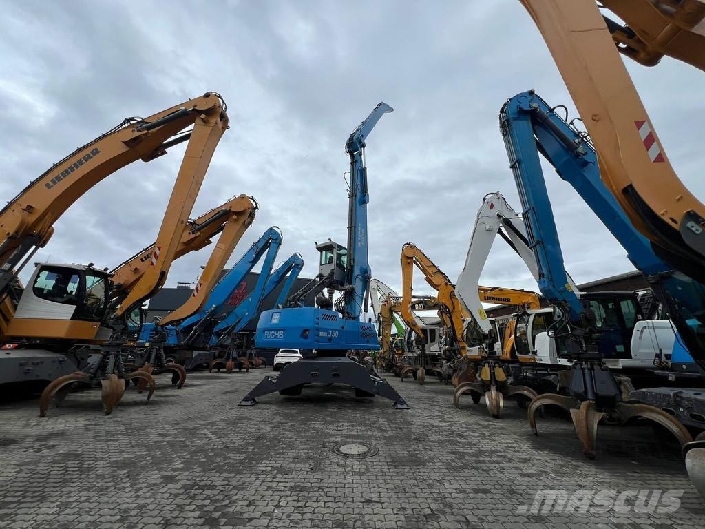Terex Fuchs MHL 350 廢棄物/工業用操作車