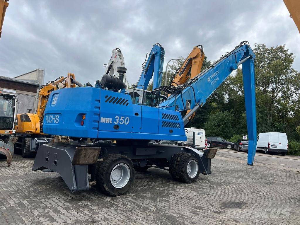 Terex Fuchs MHL 350 廢棄物/工業用操作車
