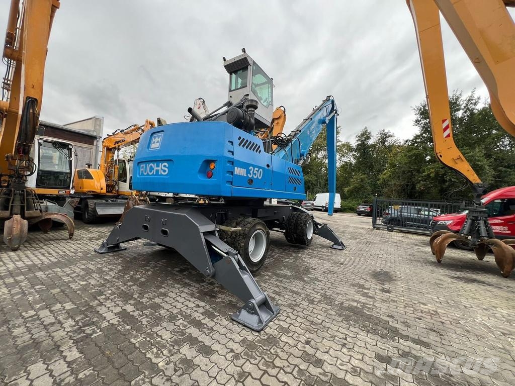Terex Fuchs MHL 350 廢棄物/工業用操作車