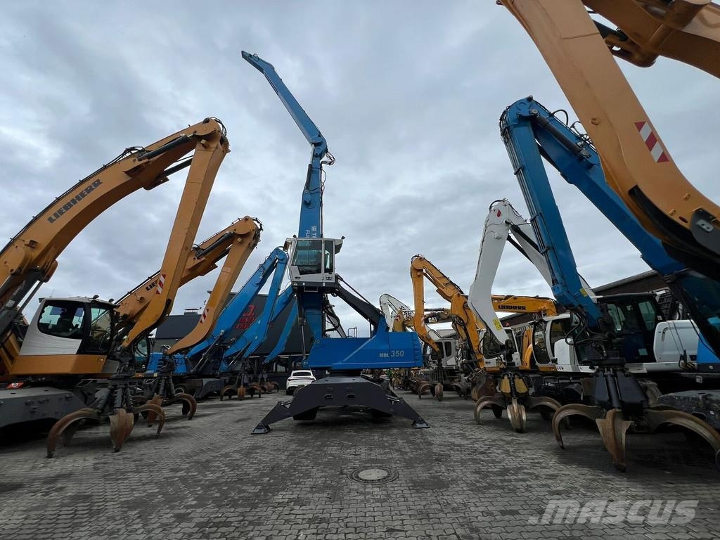 Terex Fuchs MHL 350 廢棄物/工業用操作車