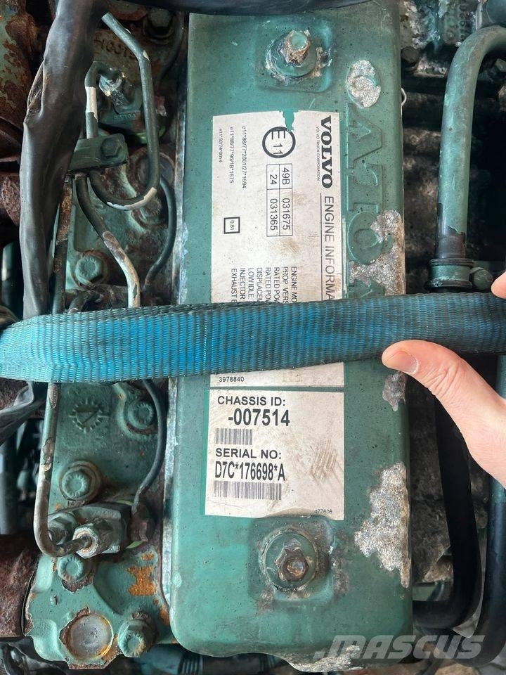 Volvo D7C310 Motores
