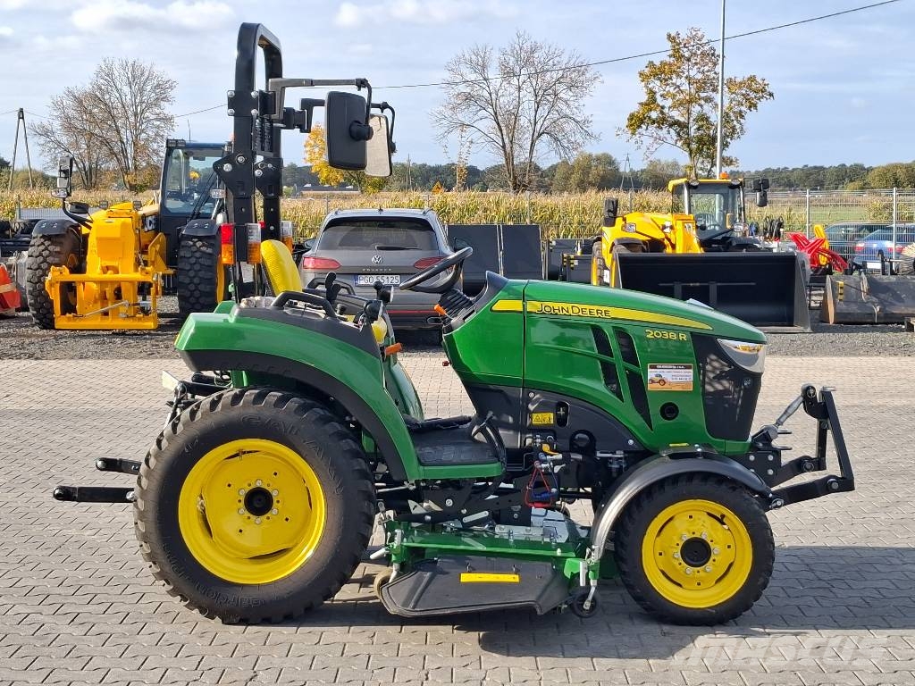 John Deere 2038 R Kosilice sa postoljem za vuču
