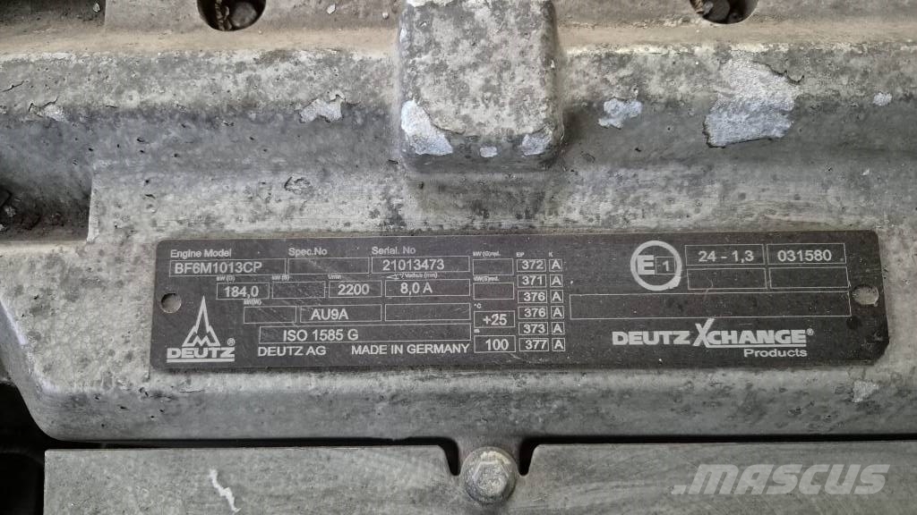 Deutz BF6M1013CP / BF 6 M 1013 CP Motor محركات