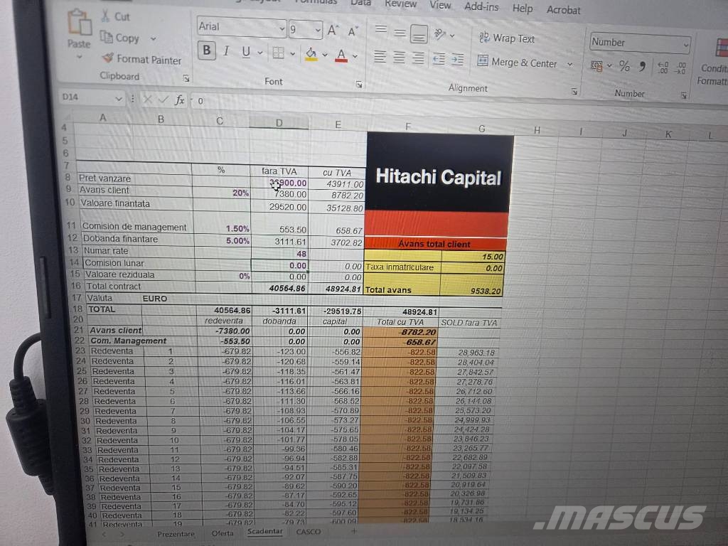 Hitachi ZX 33 U-6, 2023, quick coupler+3 new buckets Minibagger < 7t