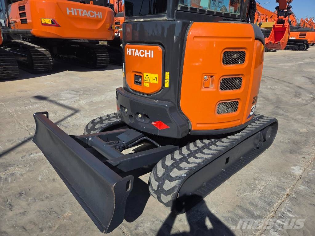 Hitachi ZX 33 U-6, 2023, quick coupler+3 new buckets Minibagger < 7t