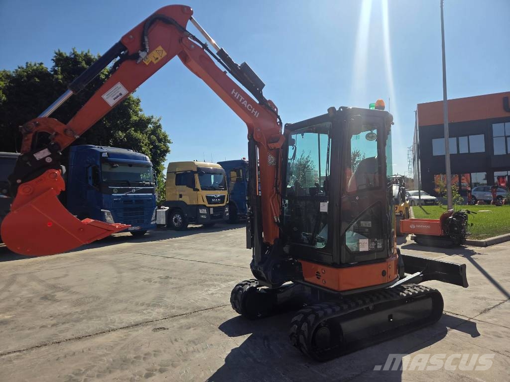Hitachi ZX 33 U-6, 2023, quick coupler+3 new buckets Minibagger < 7t