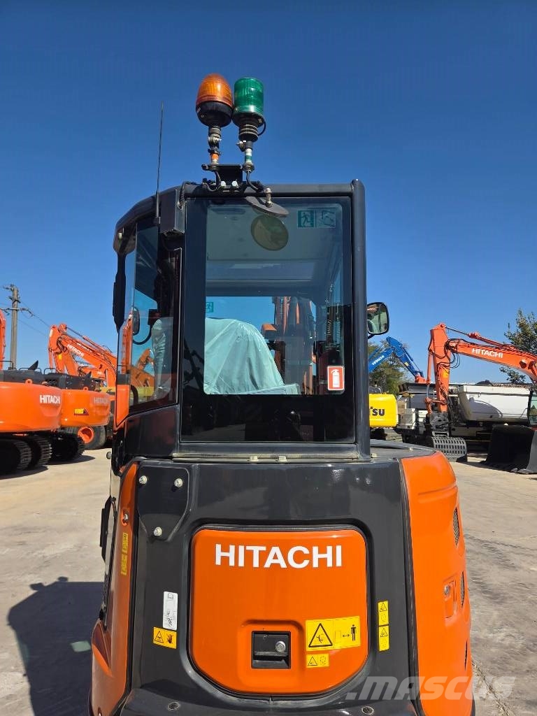 Hitachi ZX 33 U-6, 2023, quick coupler+3 new buckets Minibagger < 7t