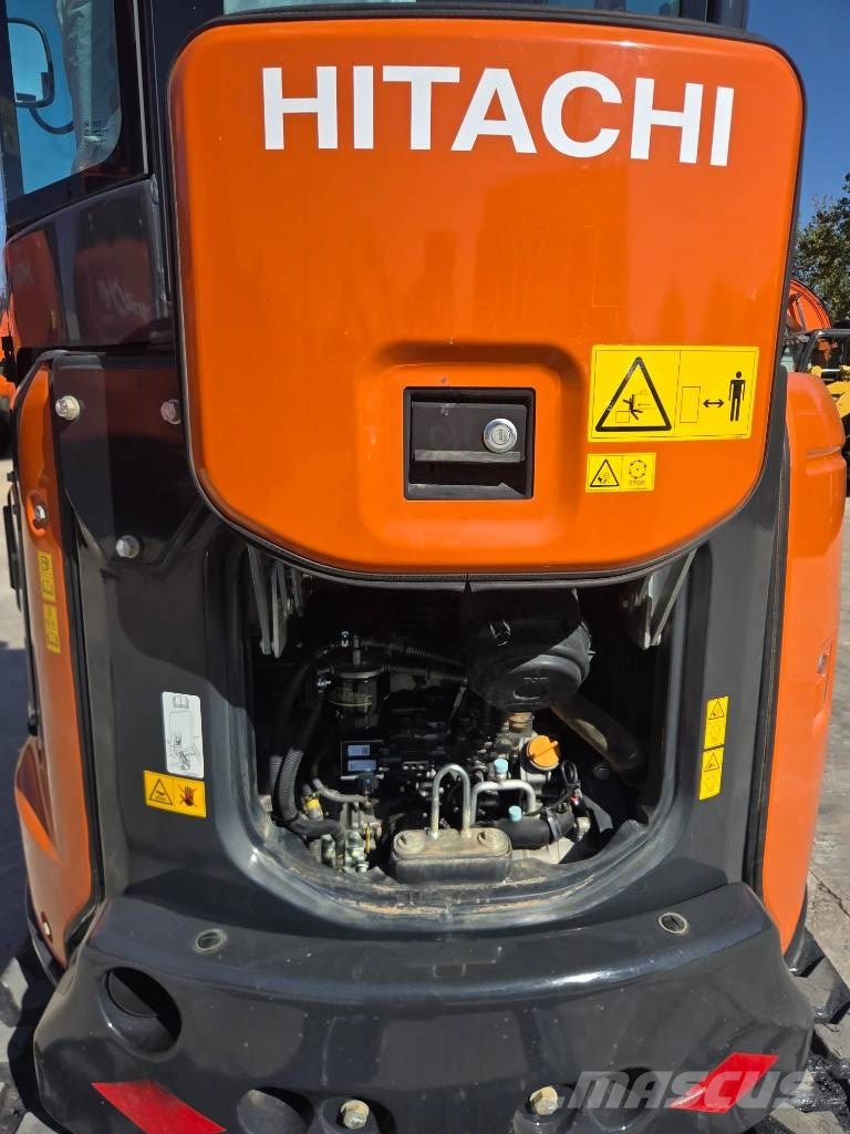 Hitachi ZX 33 U-6, 2023, quick coupler+3 new buckets Minibagger < 7t