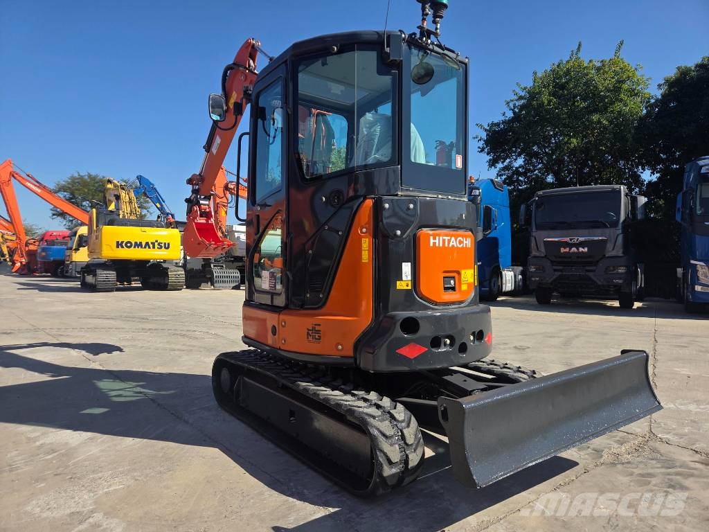 Hitachi ZX 33 U-6, 2023, quick coupler+3 new buckets Minibagger < 7t