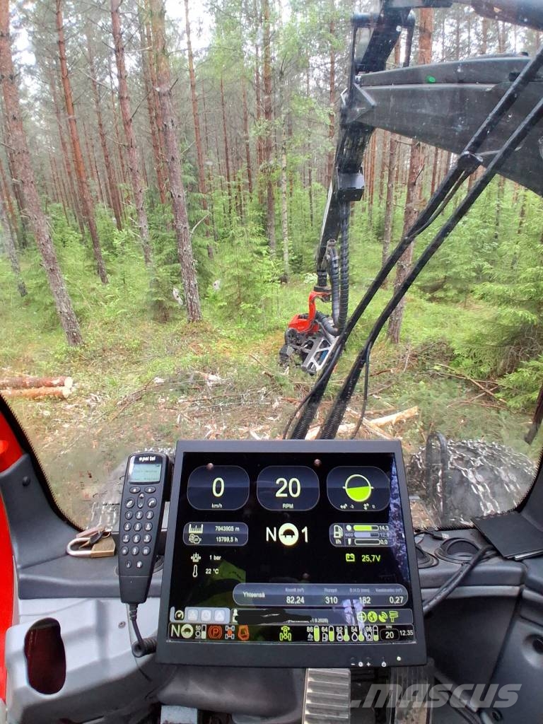 Komatsu 931 Cosechadoras