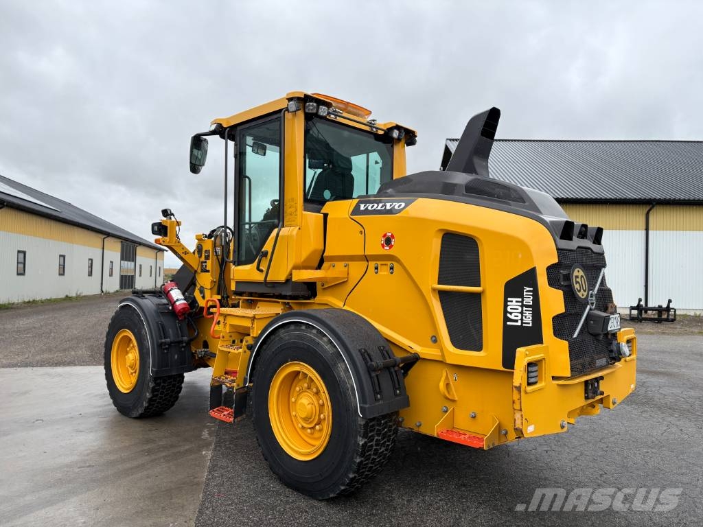Volvo L60H lastmaskin, 9200 tim, svensksåld لوادر بعجل
